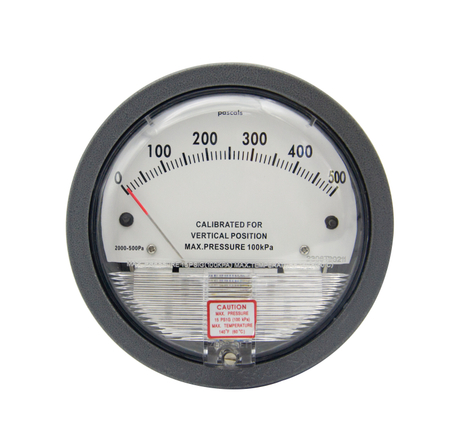 HP2000 Gauge de pression différentielle Magnehelic à faible coût avec indicateur de pointeur